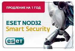 ПО Антивирус ESET NOD32 Smart Security, 1 год, 1 ПК ПРОДЛЕНИЕ