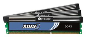 DDR-3 2048 Mb x 3 , PC3-16000 2000MHz CORSAIR C124